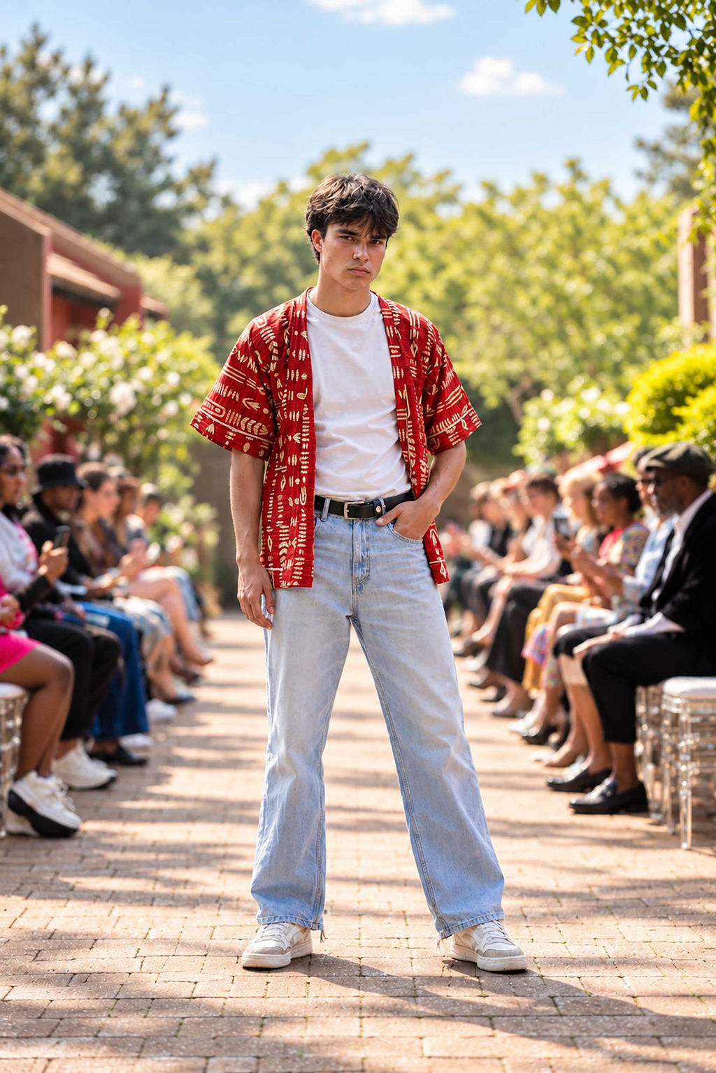Cont'African Short Kimono