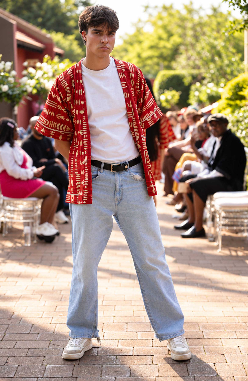 Cont'African Short Kimono