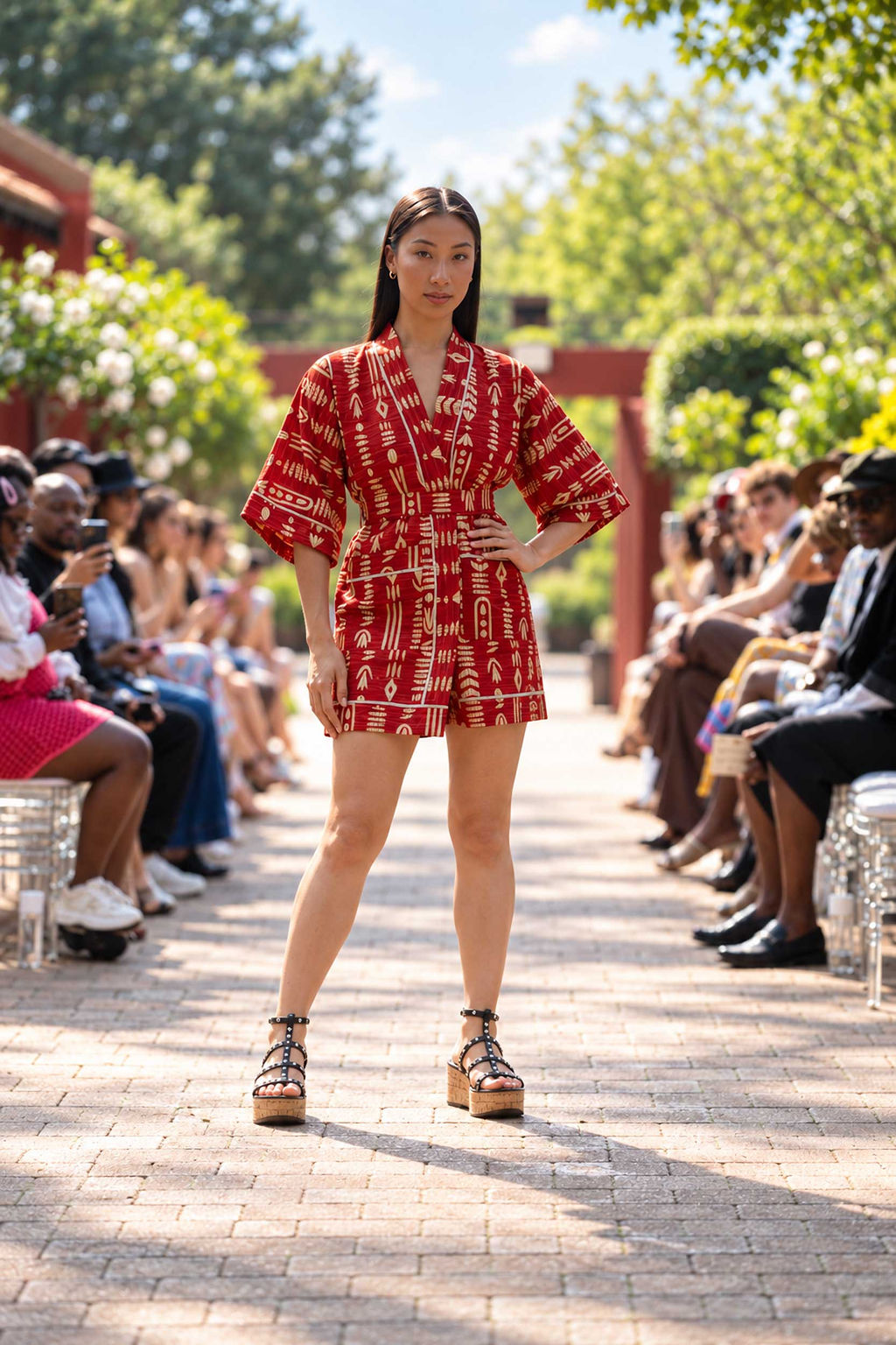 Cont'African Short Kimono