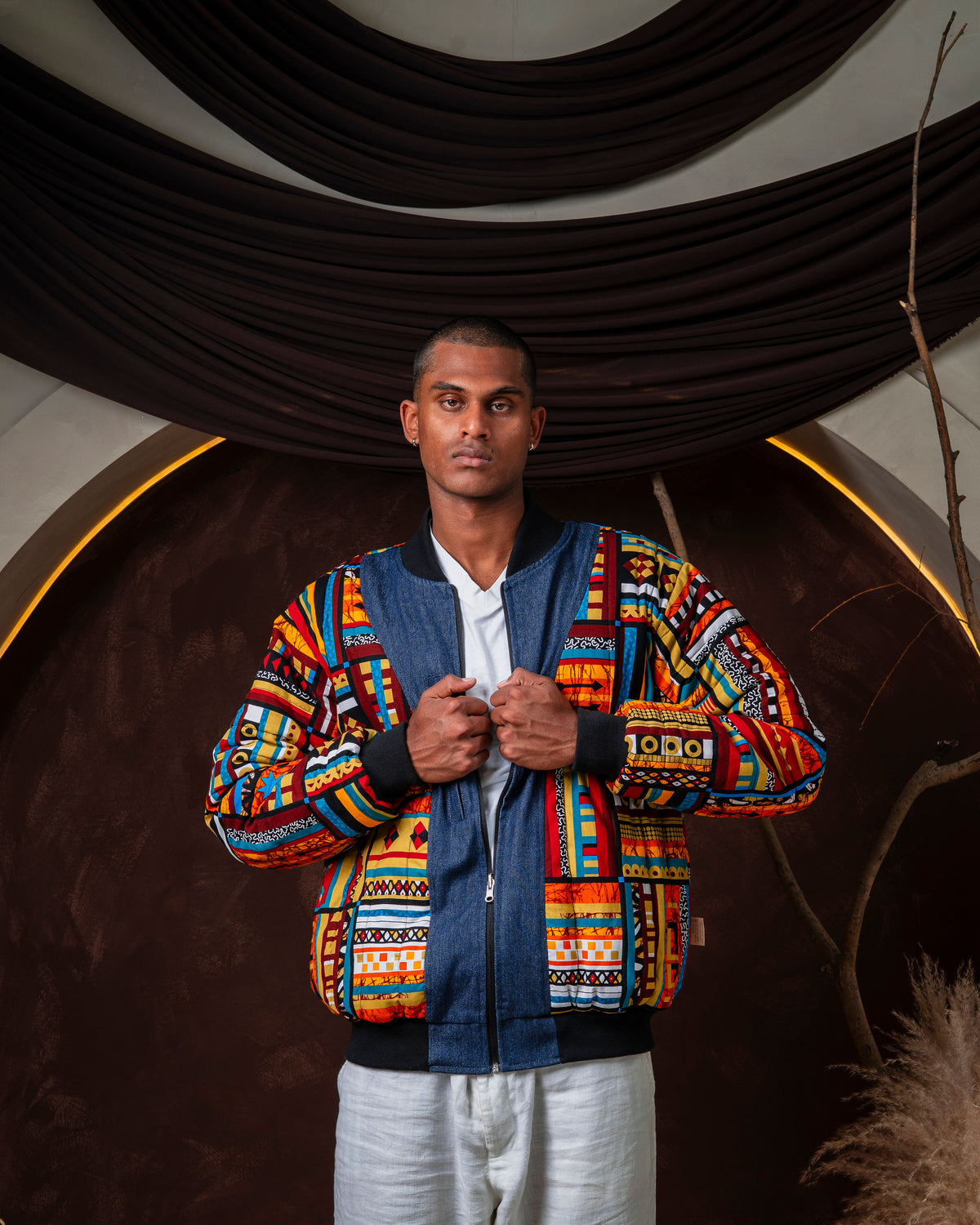 Cont'African Bomber Jacket