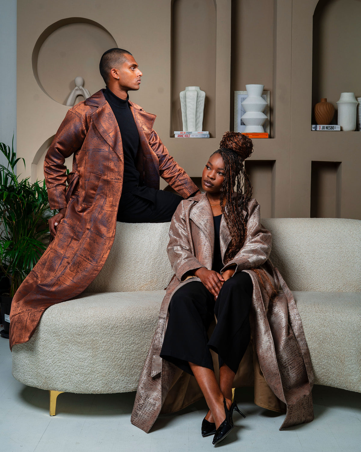 Cont'African Trench Coat